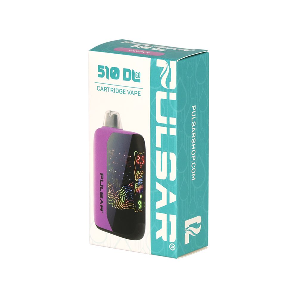 Pulsar 510 DL 6.0 Cartridge Vaporizer LCD Screen Solid Color
