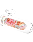 Valentine Heart Dab Pipe Glass Hand Pipe