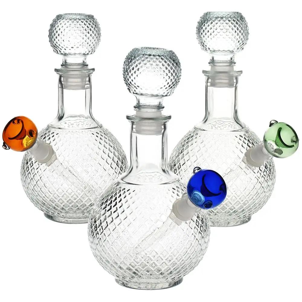 Vintage Cruet Crystal Glass Bongs - INHALCO