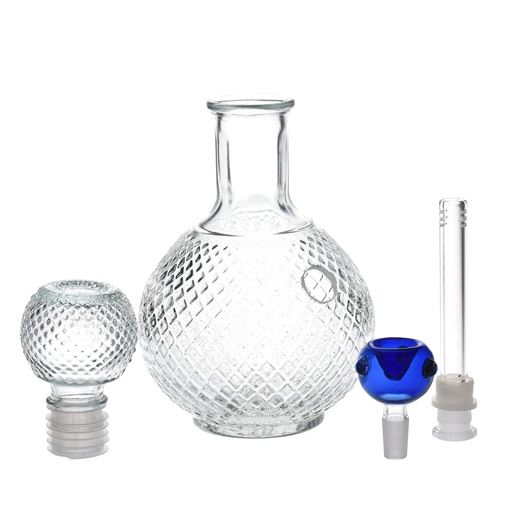 Vintage Cruet Crystal Glass Bongs - INHALCO