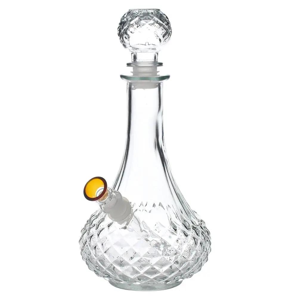 Vintage Decanter Style Crystal Bong with Cap