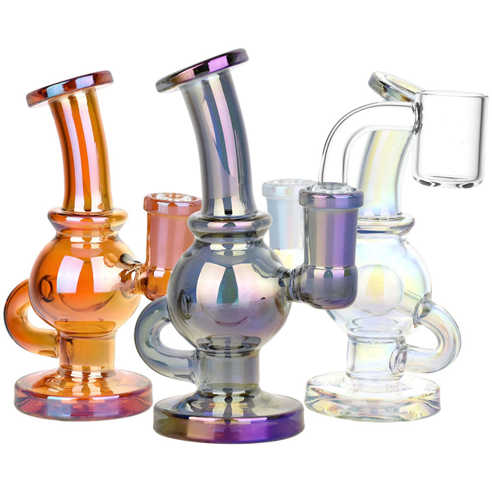 Visible Spectrum Electroplated Glass Ball Rig - INHALCO