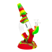 WENEED®- 8" D Lab Silicone Bong Set - INHALCO
