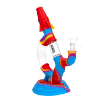 WENEED®- 8" D Lab Silicone Bong Set - INHALCO