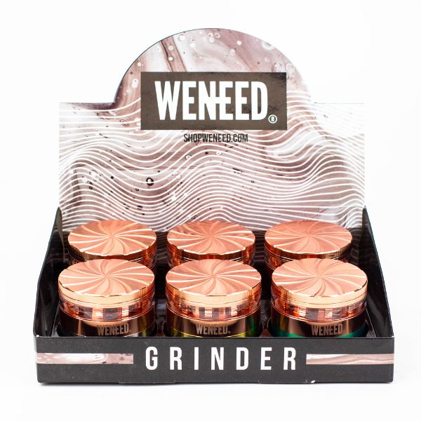 WENEED®-Rose Gold Window Grinder Box of 6PCS