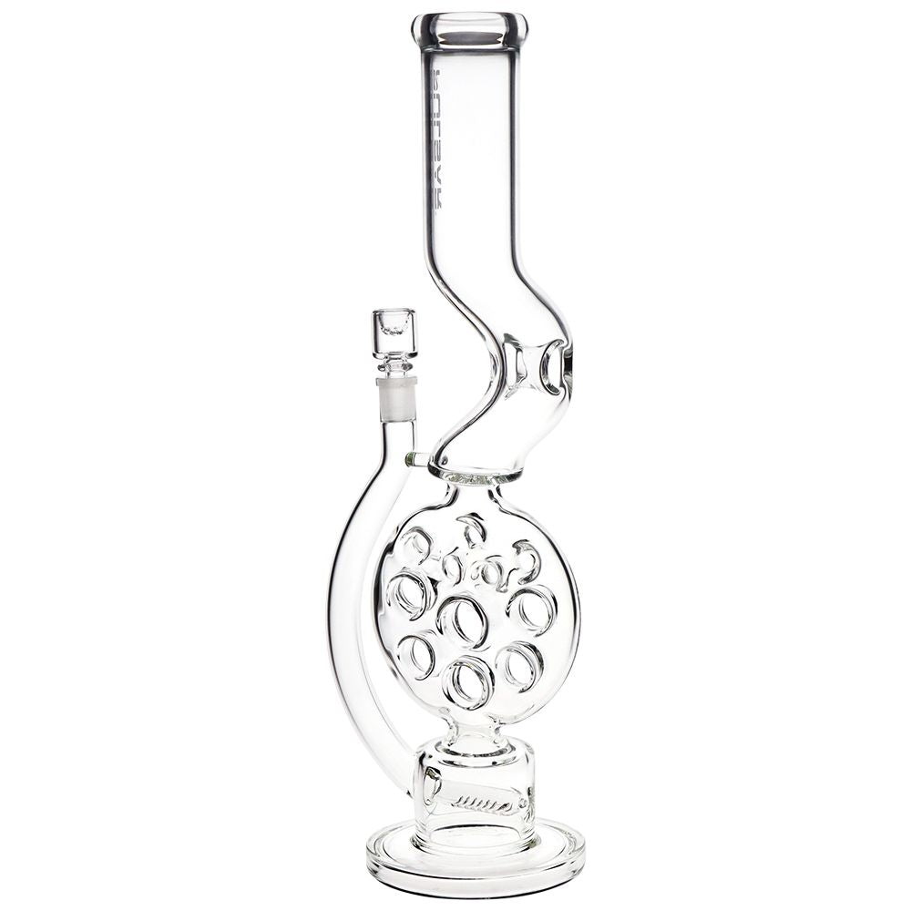 Pulsar Swiss Perc Kink Neck Glass Water Bong 18"