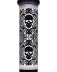 14″ 7mm Thick Glass Skull Beaker Bong