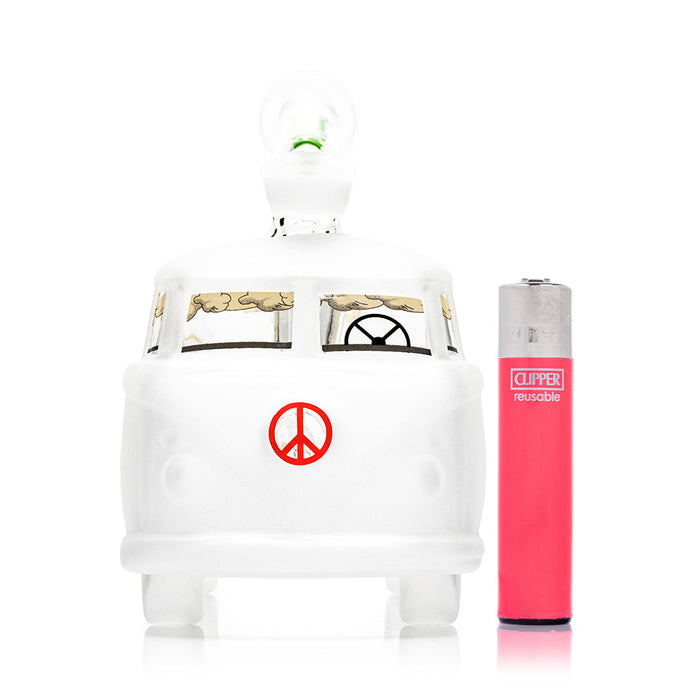 Hemper Groovy Van XL Glass Bong Showerhead Perc 8″