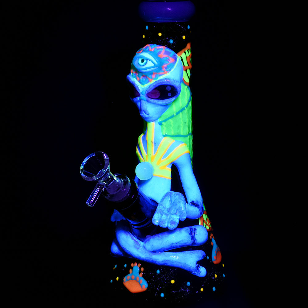 Pulsar Artist Series Glow Beaker Water Pipe