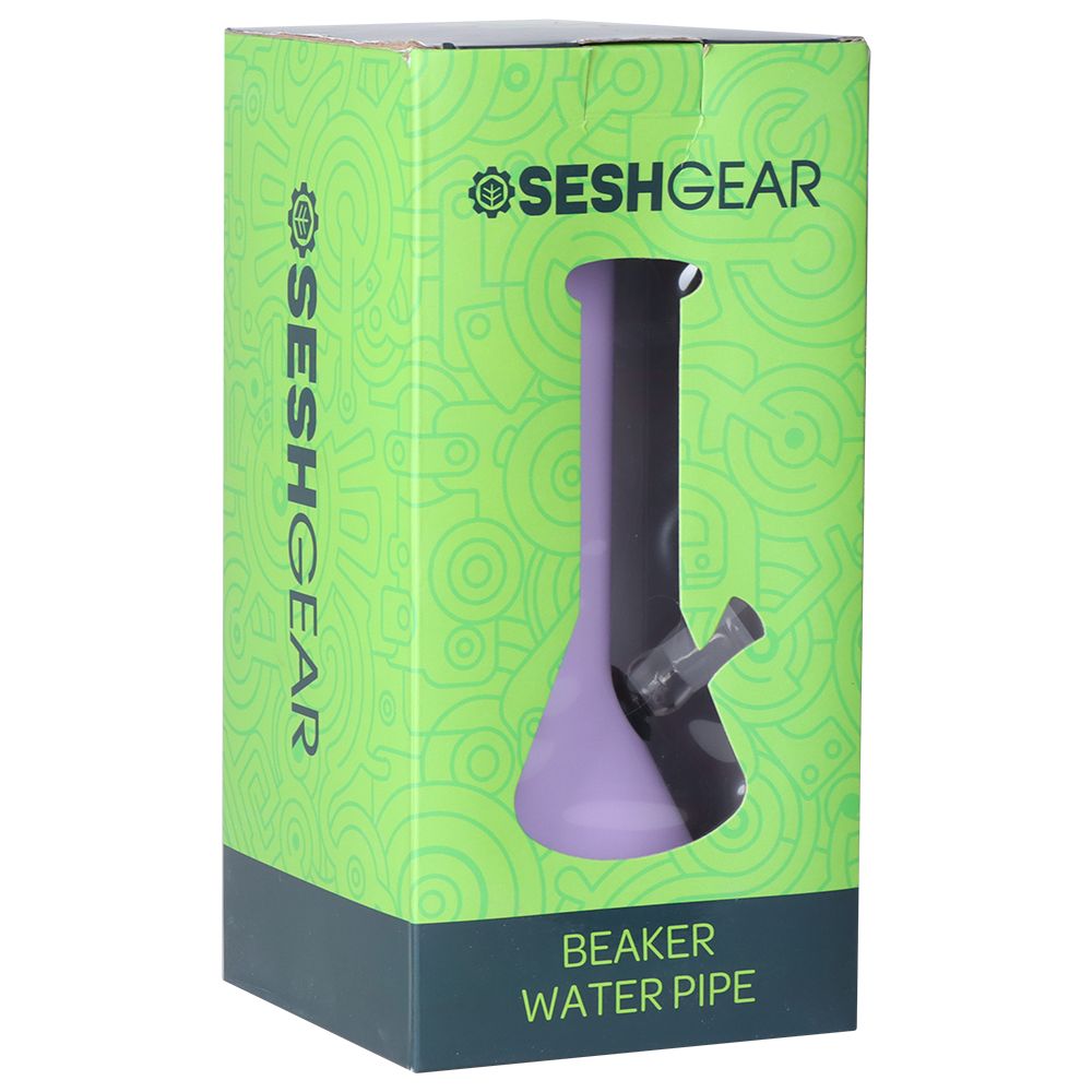 SeshGear Pastel Beaker Glass Water Pipe