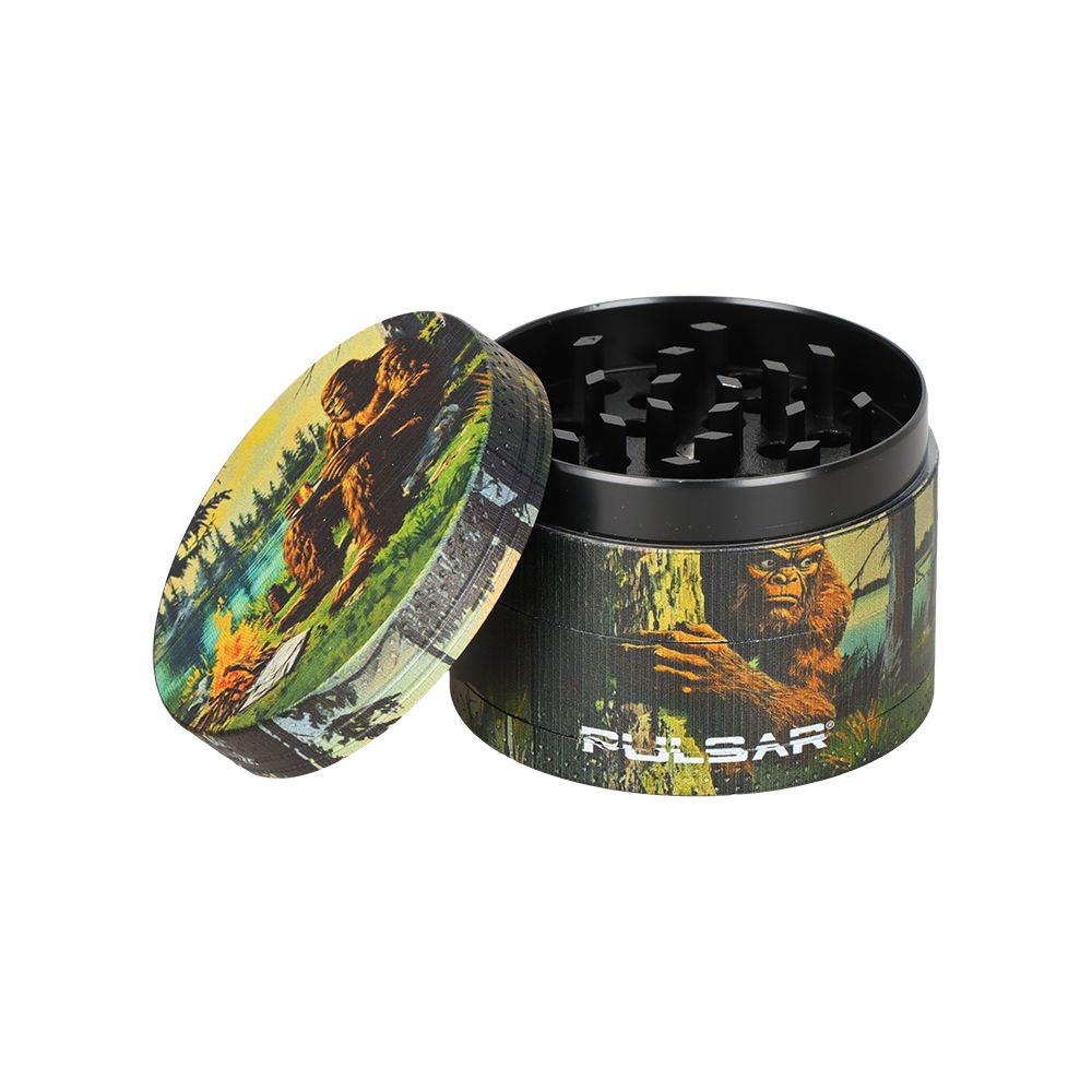 Pulsar Bent Neck Water Pipe Smoker's Hard Case Travel Set