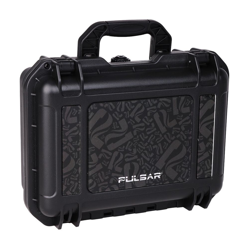 Pulsar Bent Neck Water Pipe Smoker's Hard Case Travel Set