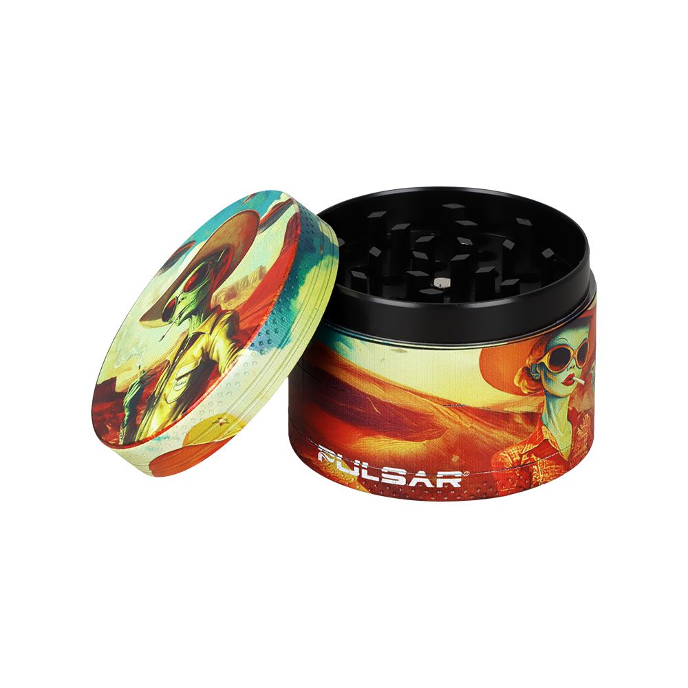 Pulsar Bent Neck Water Pipe Smoker's Hard Case Travel Set