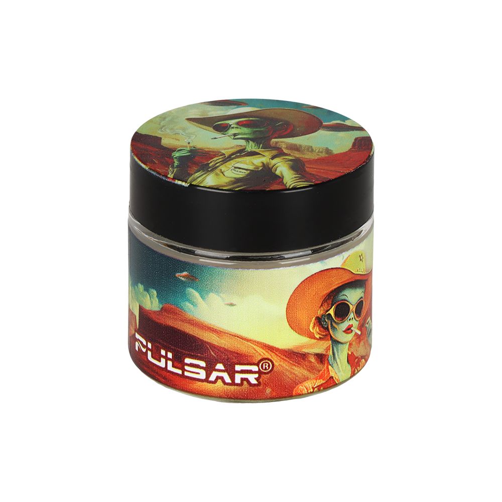 Pulsar Bent Neck Water Pipe Smoker's Hard Case Travel Set