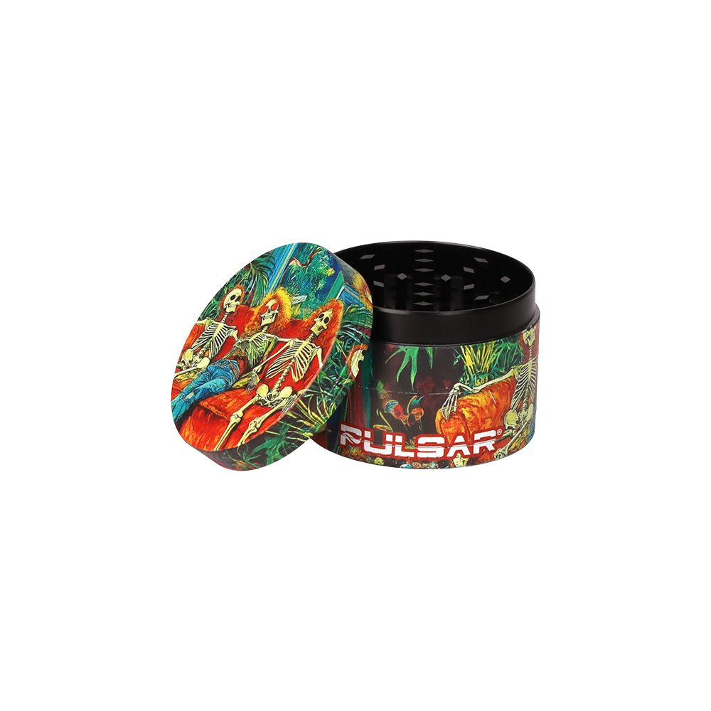 Pulsar Bent Neck Water Pipe Smoker's Hard Case Travel Set