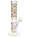 Pulsar Flower Vision Straight Tube Glass Water Pipe