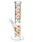 Pulsar Flower Vision Straight Tube Glass Water Pipe
