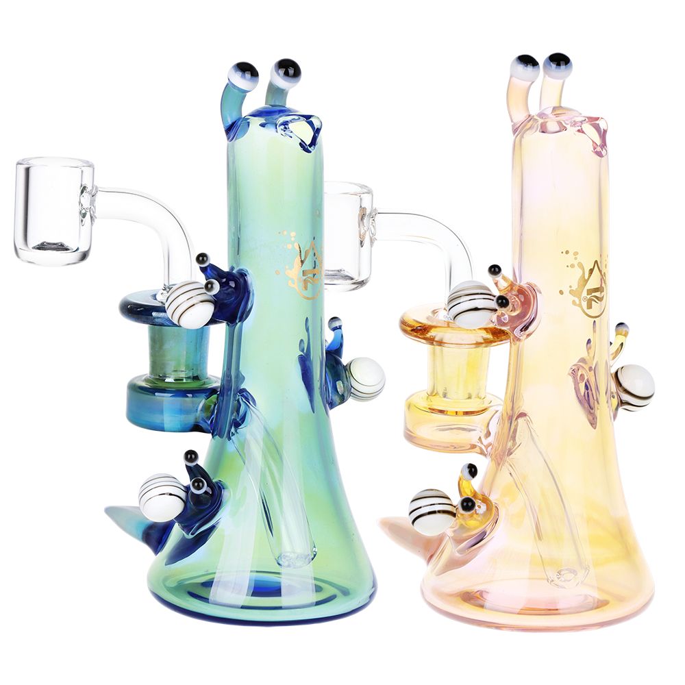 Pulsar Snail Smoochies Glass Dab Rig – INHALCO