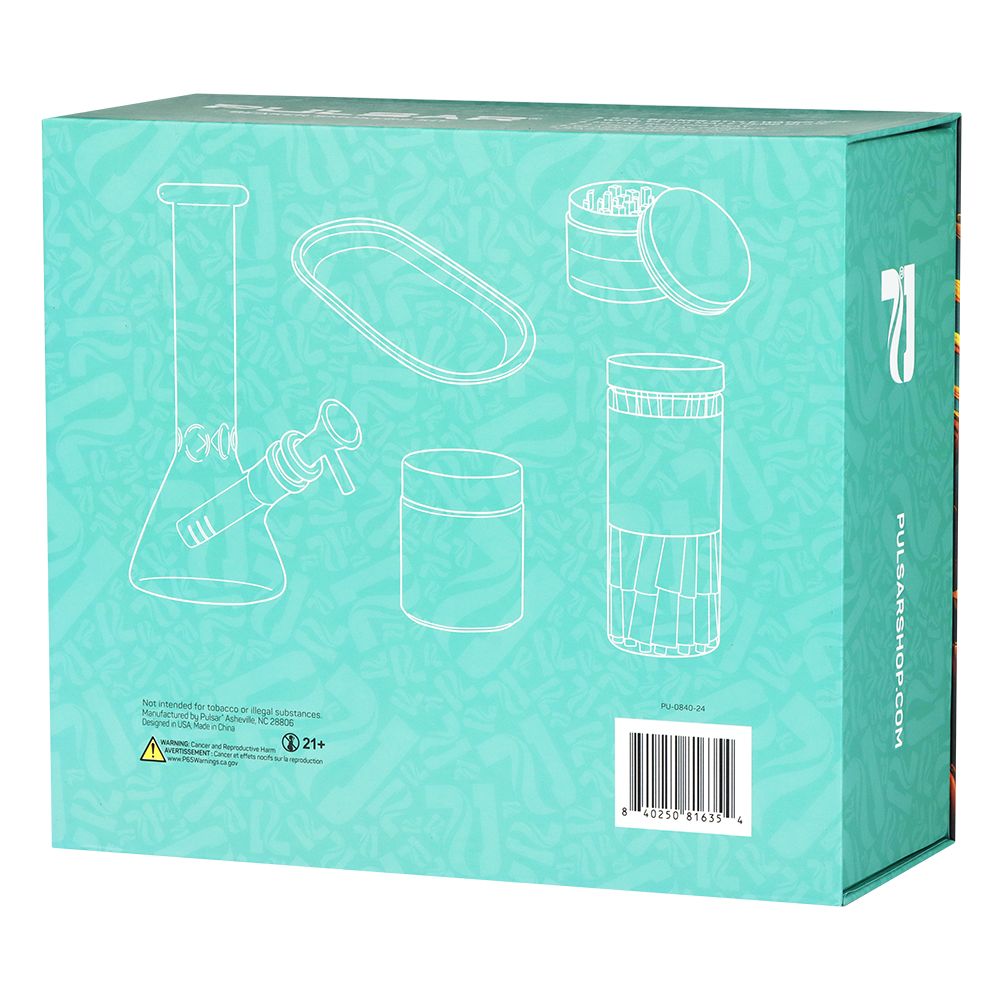 Pulsar Design Series Beaker Water Pipe Smoker&#39;s Kit
