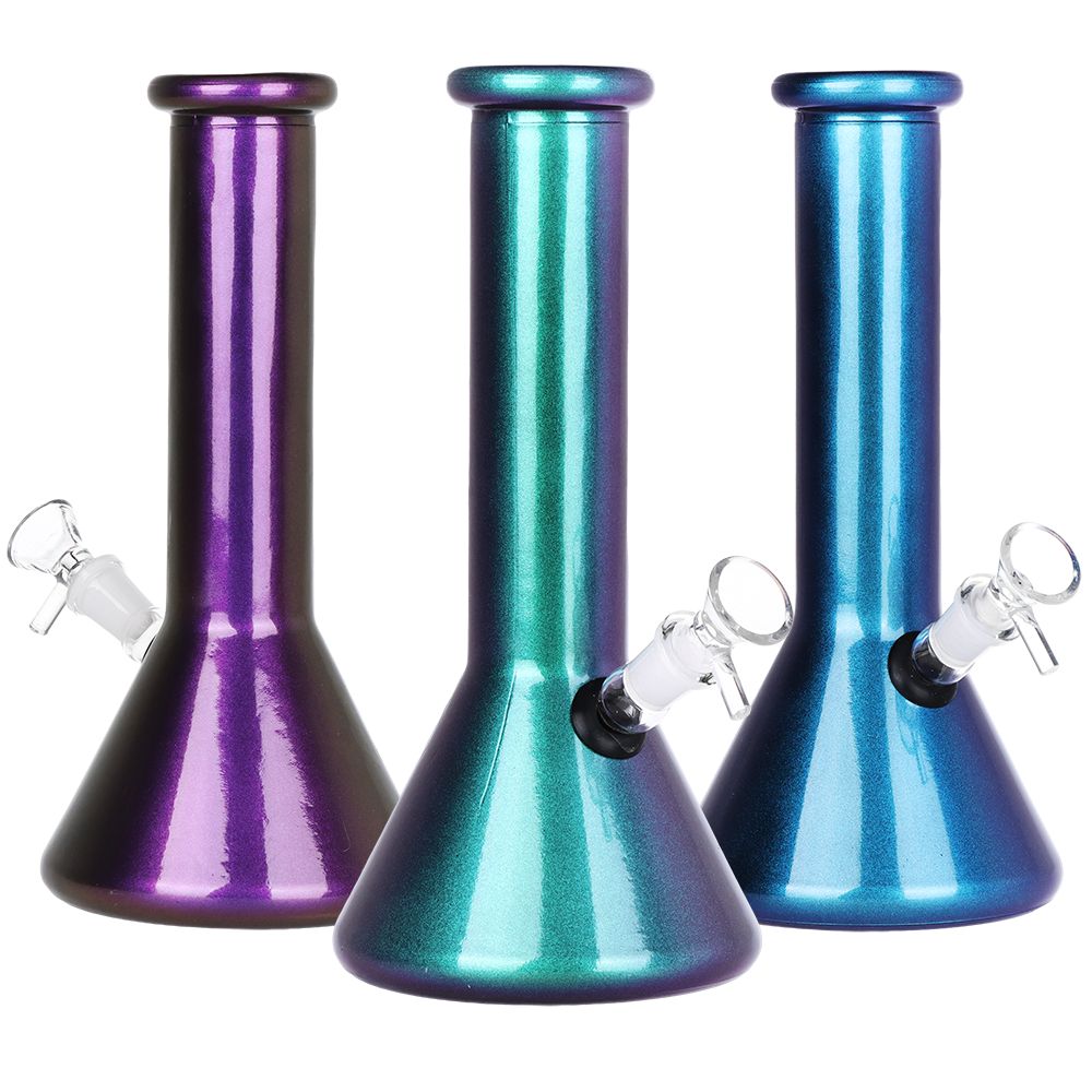 SeshGear Boxed Sparkle and Shine Beaker Glass Water Pipe