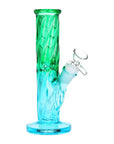 SeshGear Twist Ombre Straight Tube Glass Water Pipe