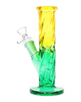 SeshGear Twist Ombre Straight Tube Glass Water Pipe