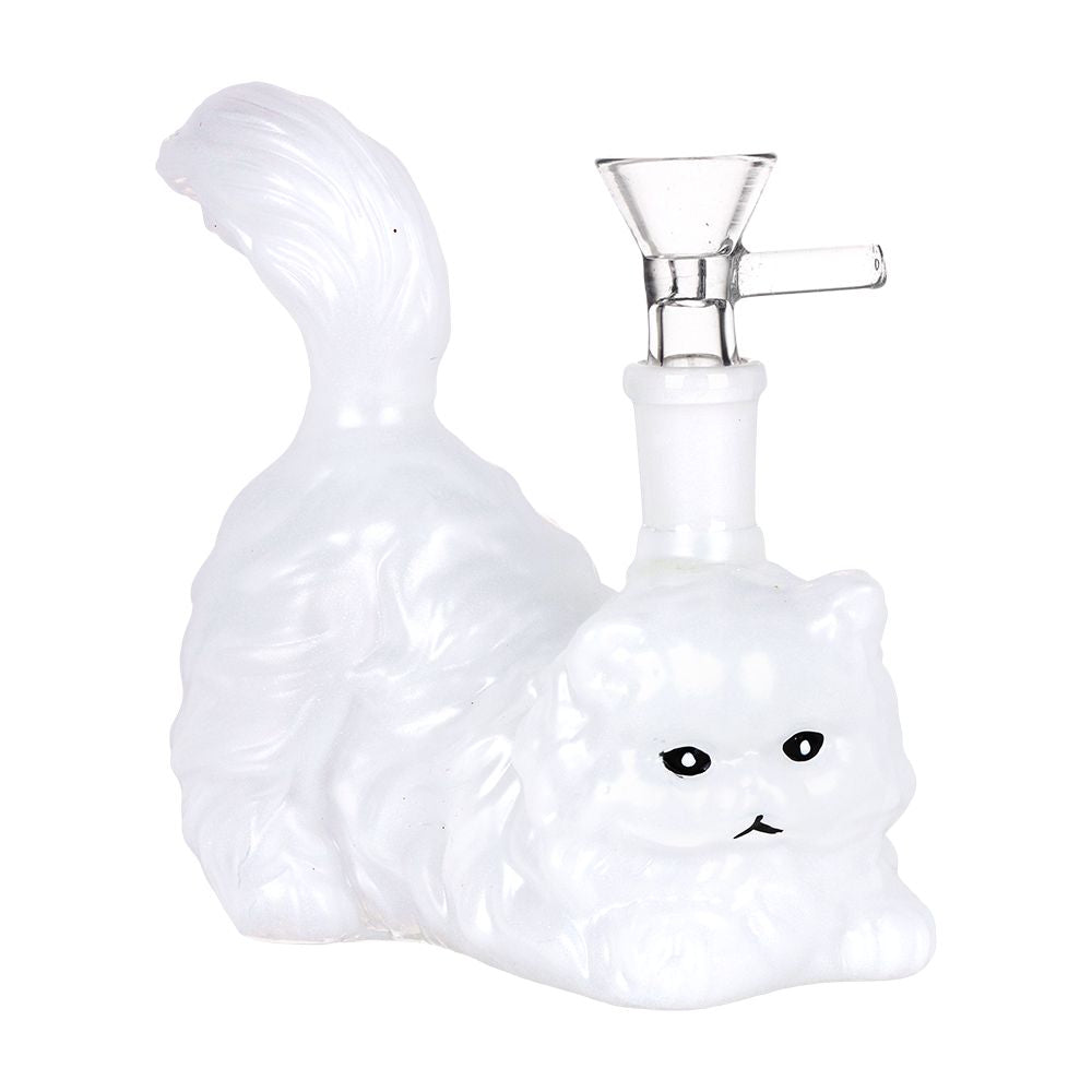 SeshGear Furry Kitty Glass Water Pipe