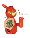 SeshGear Lasagna Lovin' Cat Glass Water Pipe
