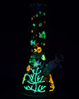 SeshGear Coral Reefer G.I.T.D Beaker Glass Water Pipe