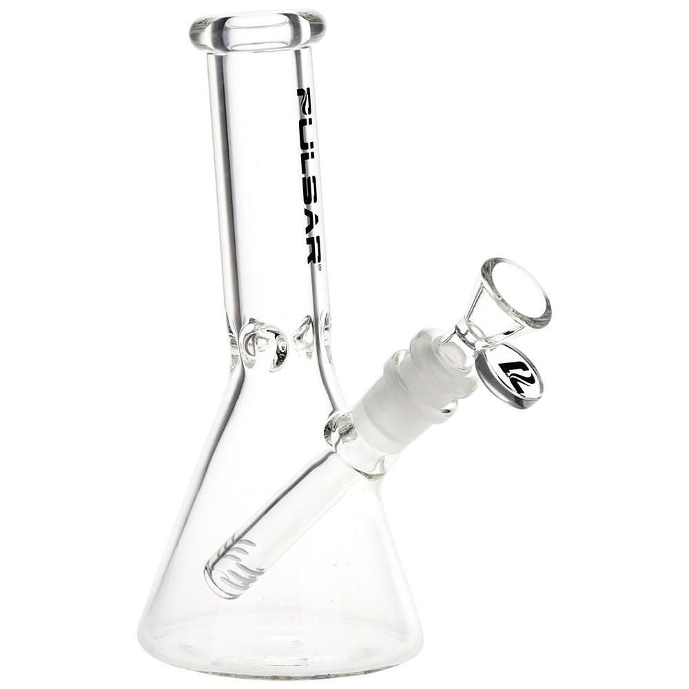Pulsar Slant Neck Beaker Water Pipe Zippered Case Travel Kit