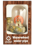 Waterwheel Bell Jar Water Pipe - inhalco