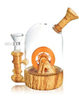 Waterwheel Bell Jar Water Pipe - inhalco