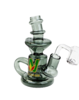 WellCann 6" Double Loop Recycler Rig with Banger - INHALCO