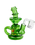 WellCann 6" Double Loop Recycler Rig with Banger - INHALCO