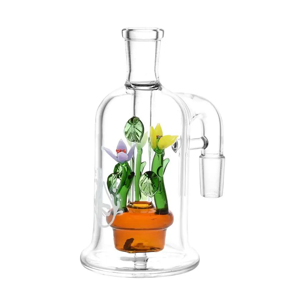 Wild Flowers Glass Ash Catcher - inhalco