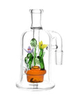 Wild Flowers Glass Ash Catcher - inhalco