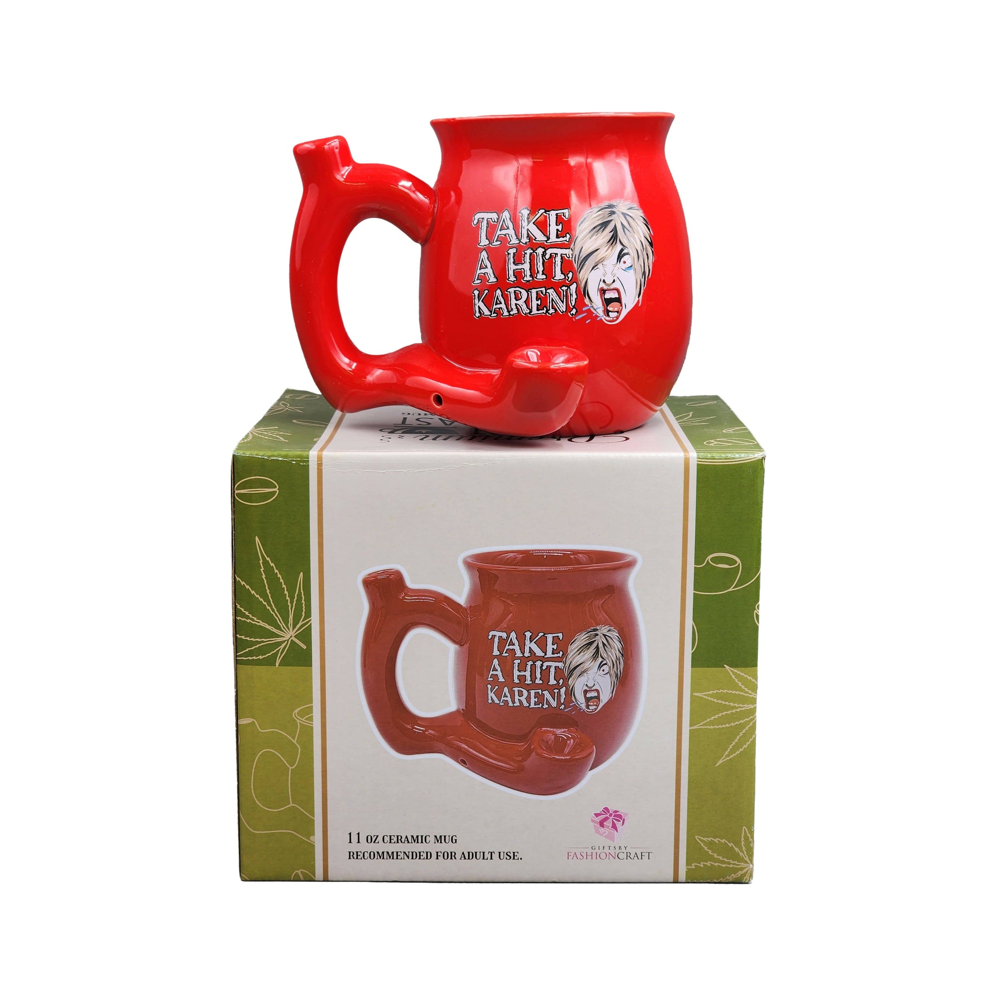 TAKE A HIT KAREN! RED Roast &amp; Toast mug