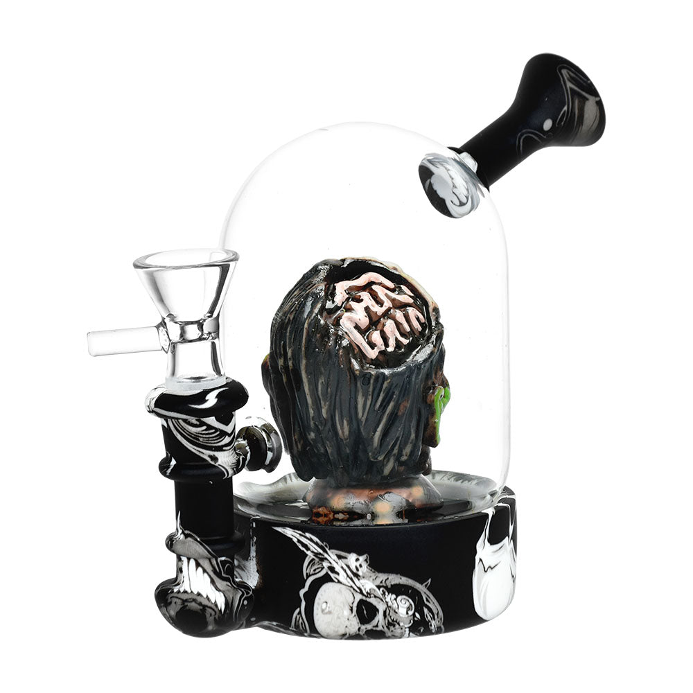 Zombie Head Bell Jar Bong - inhalco