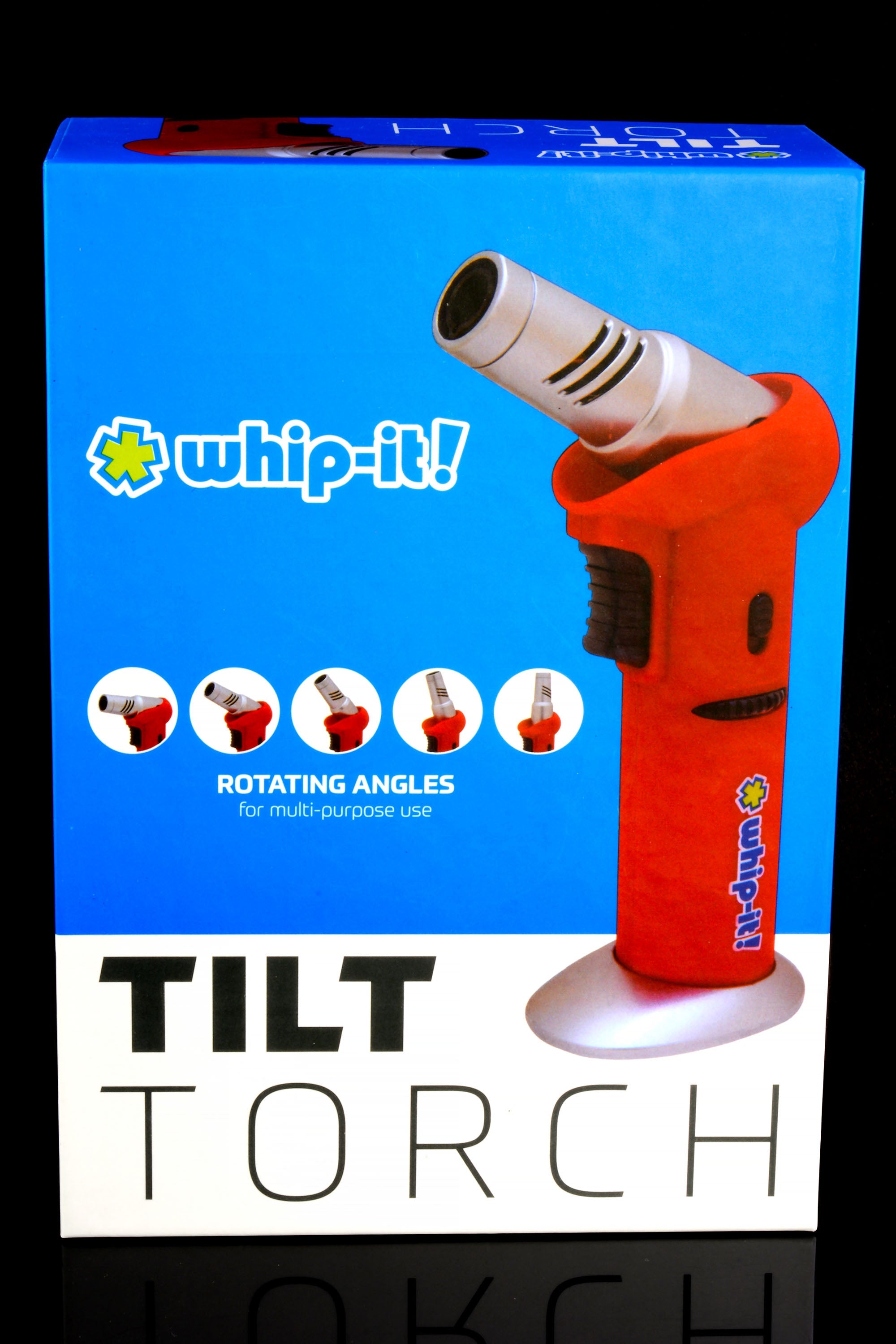Whip-It Tilt Torch Lighter – 5-Angle Nozzle