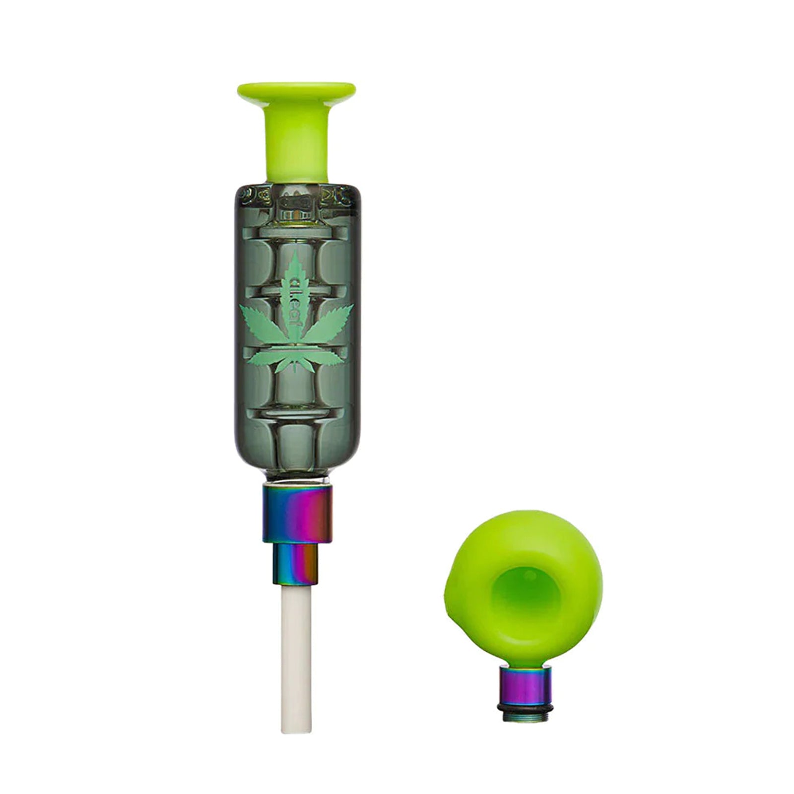 aLeaf 2-in-1 Glycerin Pro Dab Straw & Pipe – INHALCO
