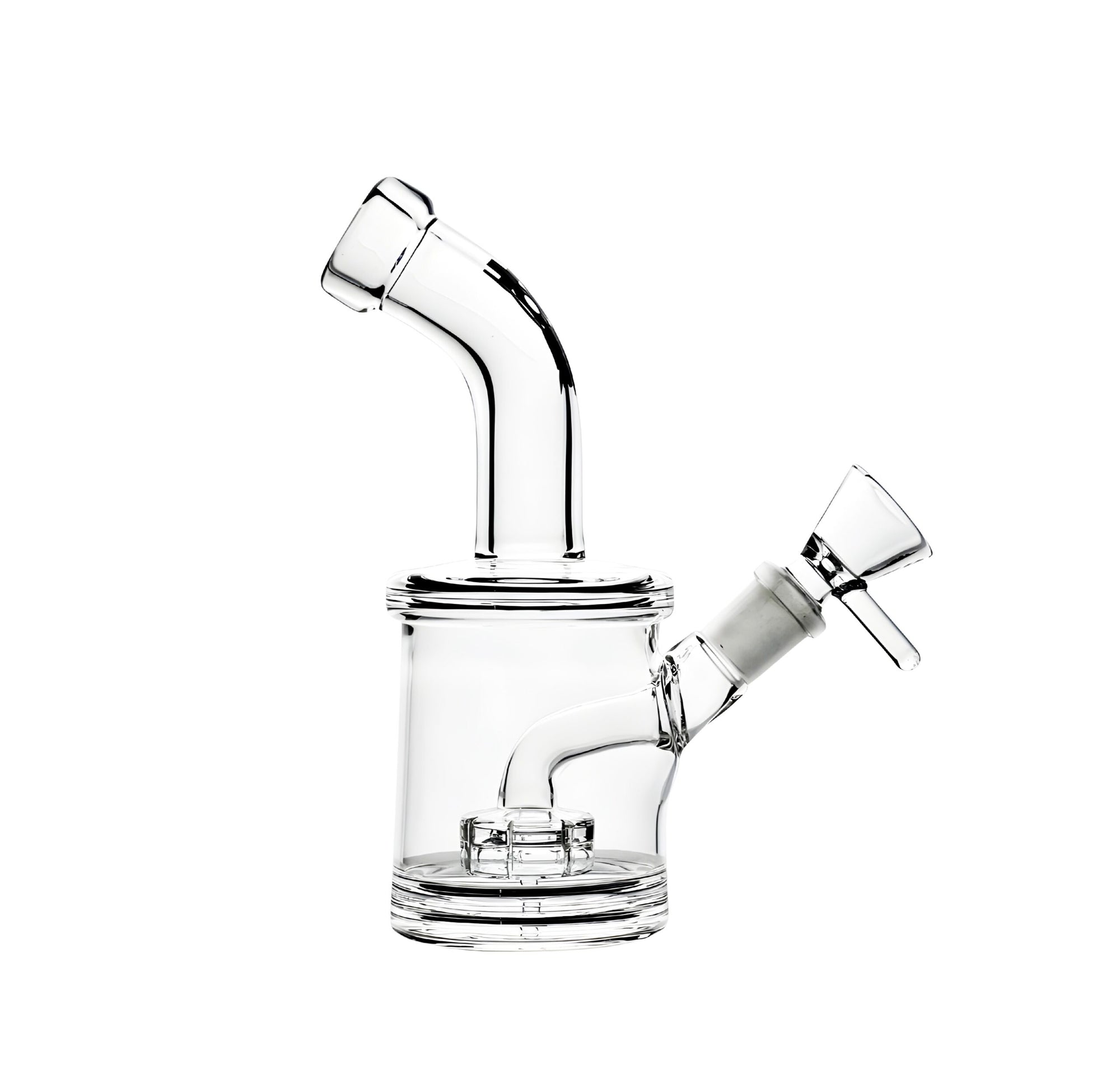 side view of aero flow bong
