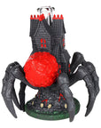 All Seeing Arachnid Castle Glass & Vinyl Water Pipe