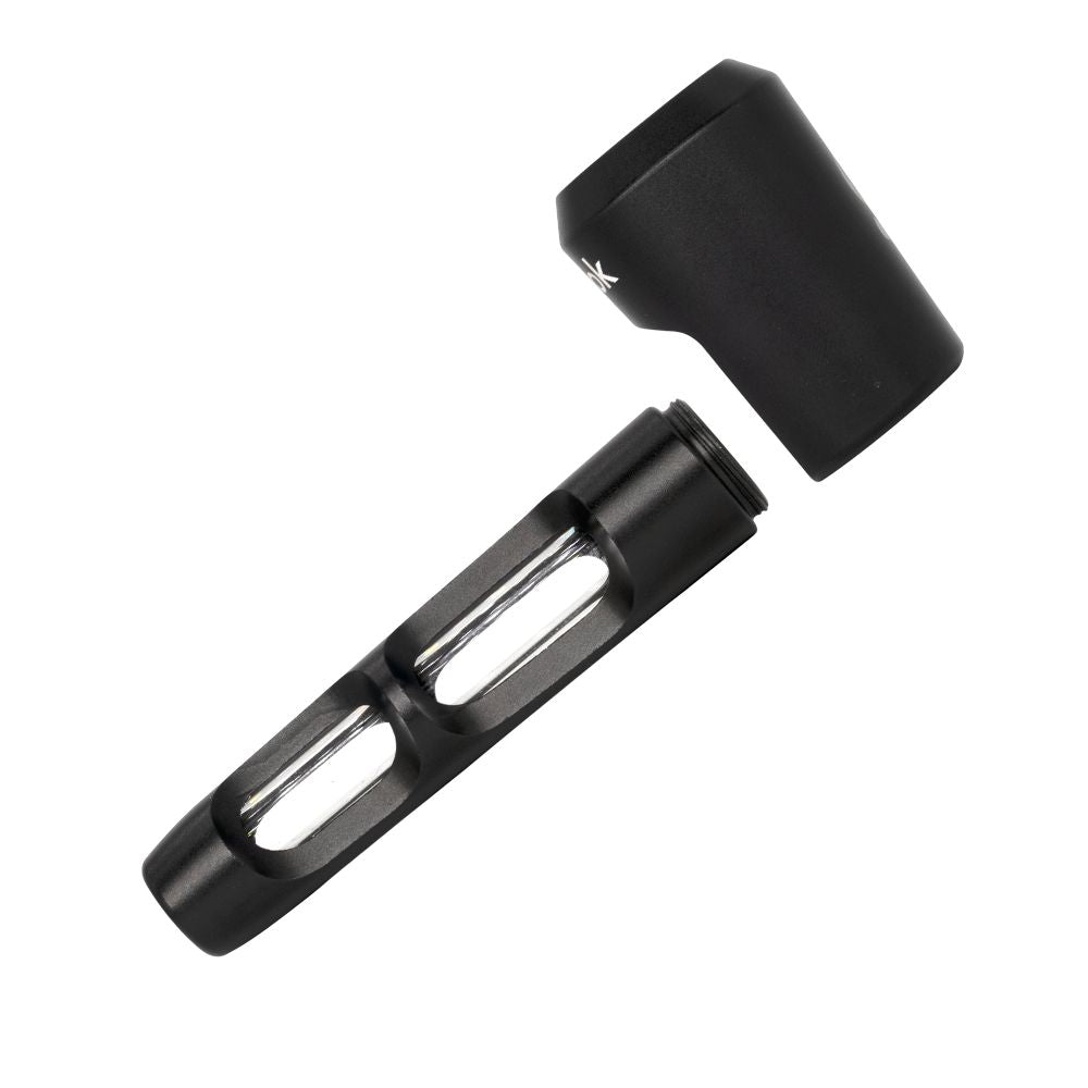 Aluminum & Glass Spoon Pipe Details