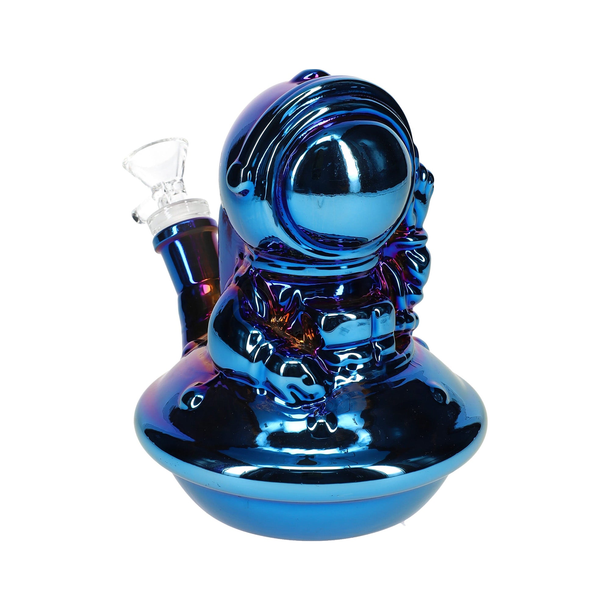 Astronaut UFO Mini Bong Blue “Glasstronaut” 