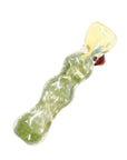 Aurora Color Changing Frit Chillum Weed - inhalco