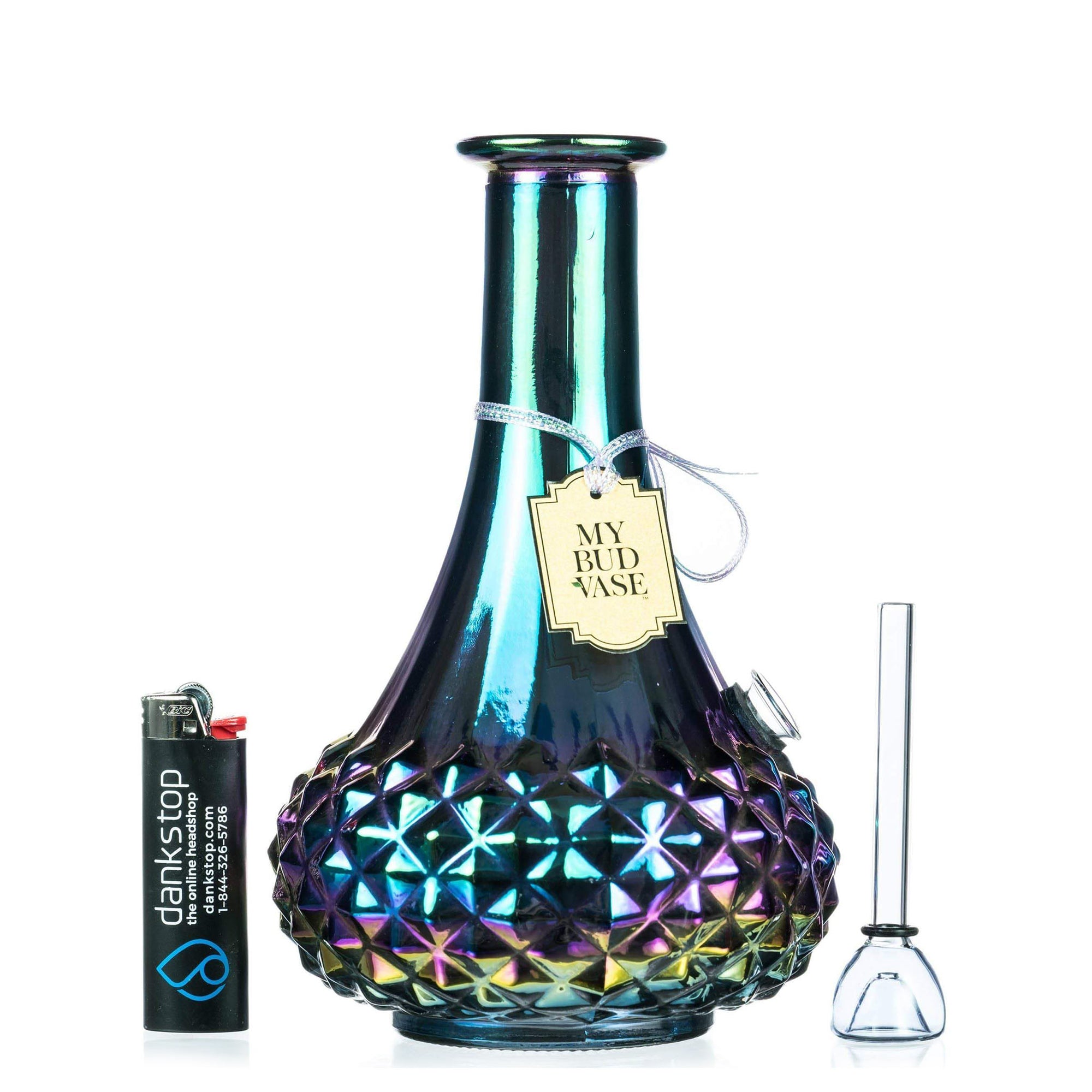 Aurora Iridescent Vase Water Pipe All Parts