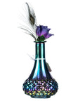 Back View of Aurora Iridescent Vase Water Pipe