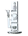 Aurora Triple-Stage Matrix Perc Bong triple-stage matrix percolator close-up