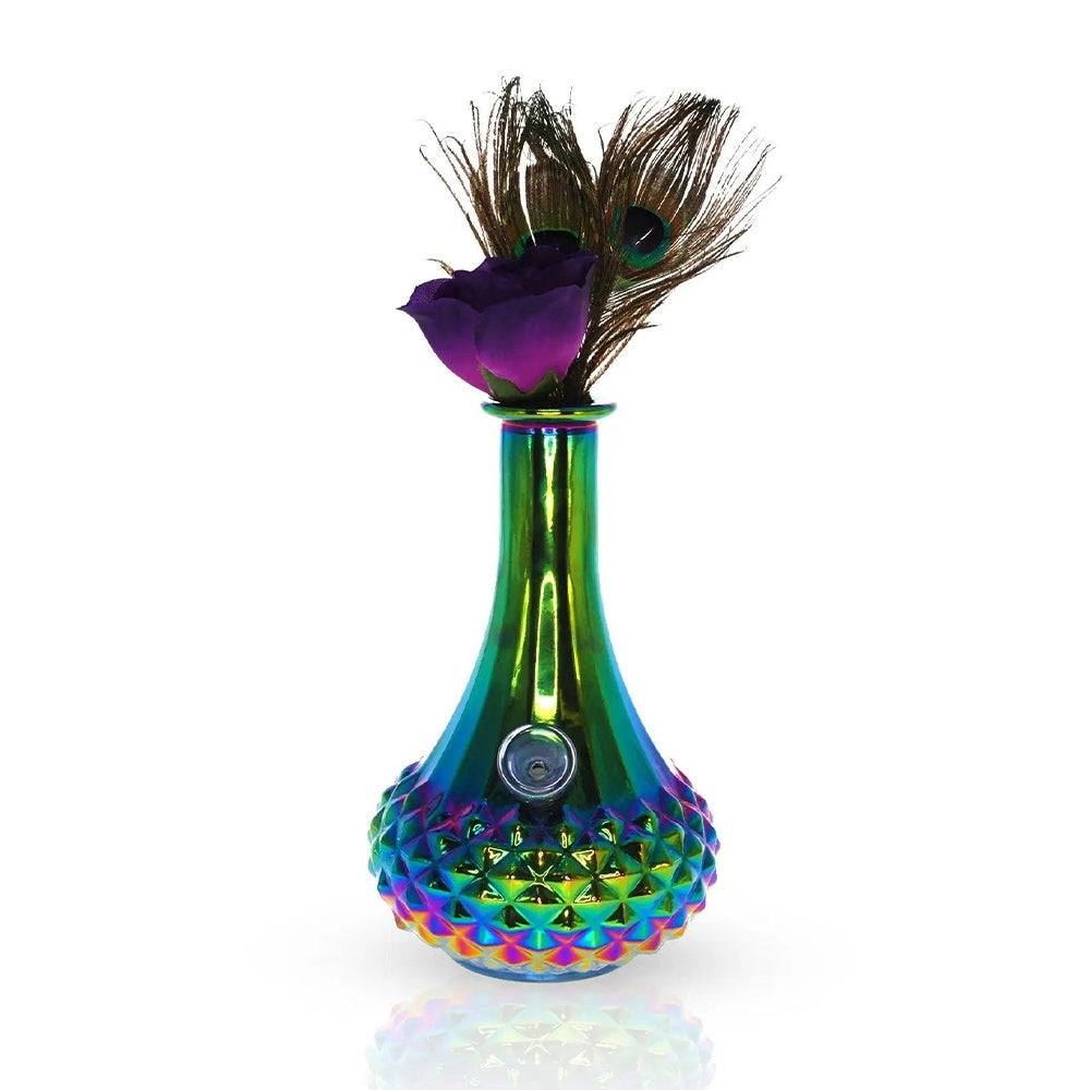 Front View of Aurora Vase Bong