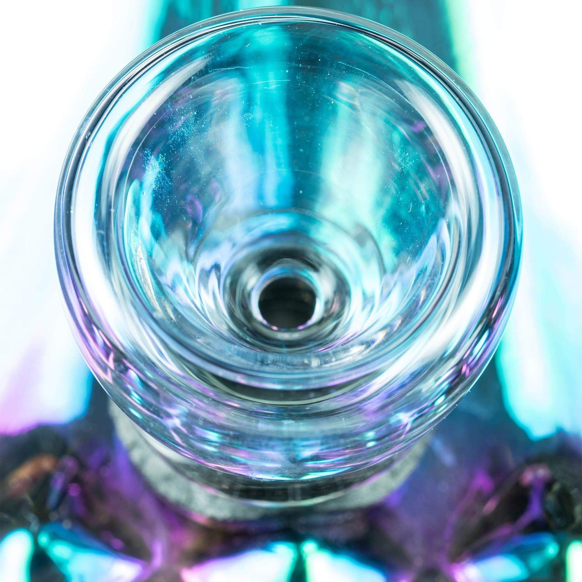 Aurora Iridescent Vase Water Pipe with bowl
